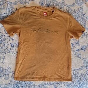 Quiksilver Men's Medium Tan T-Shirt